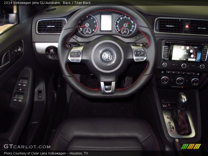 Black / Titan Black 2014 Volkswagen Jetta GLI Autobahn