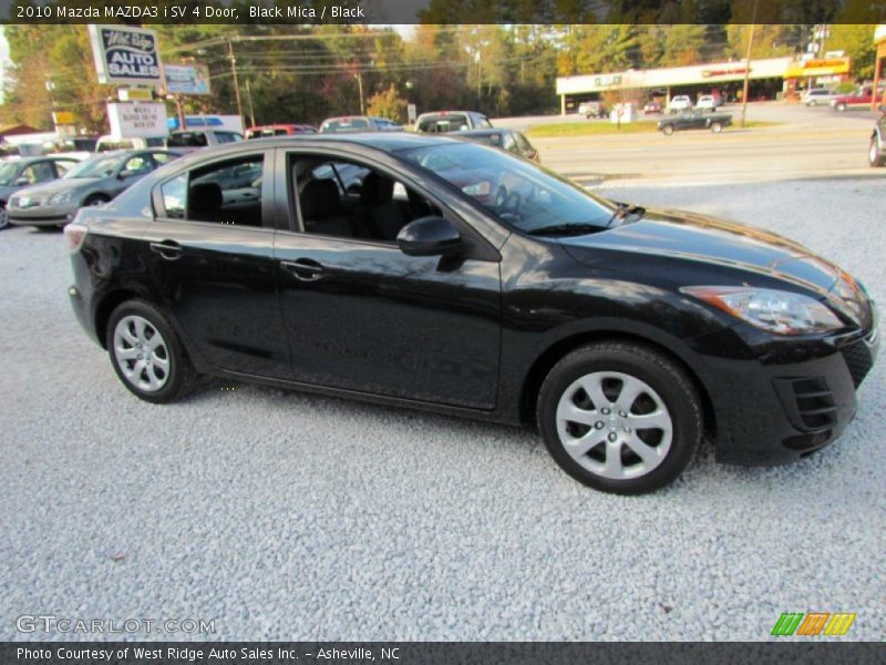 Black Mica / Black 2010 Mazda MAZDA3 i SV 4 Door