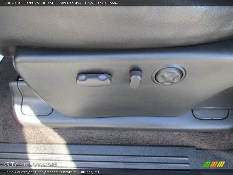 Onyx Black / Ebony 2009 GMC Sierra 2500HD SLT Crew Cab 4x4