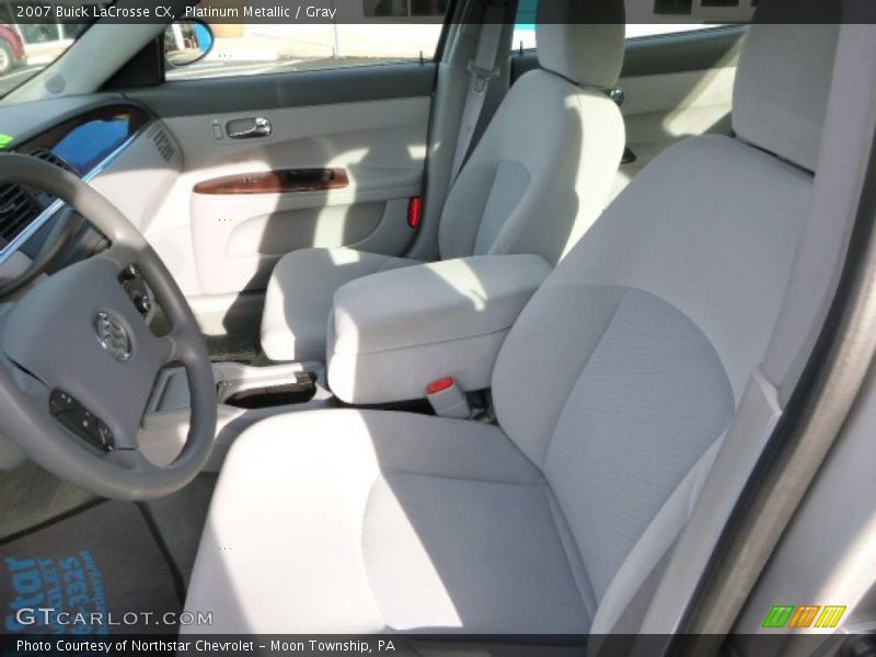 Platinum Metallic / Gray 2007 Buick LaCrosse CX