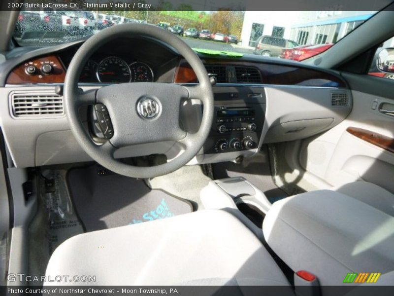 Platinum Metallic / Gray 2007 Buick LaCrosse CX