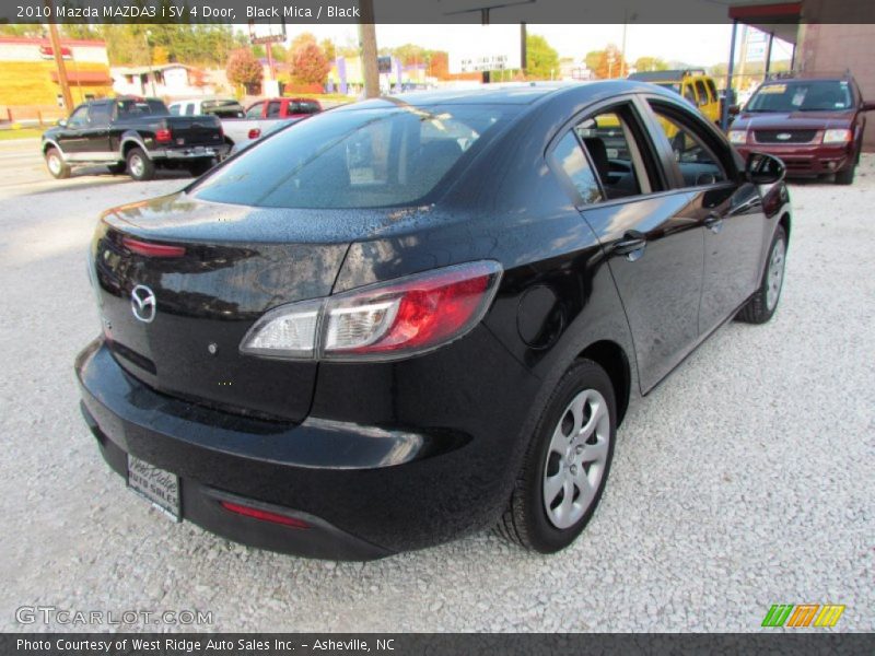 Black Mica / Black 2010 Mazda MAZDA3 i SV 4 Door