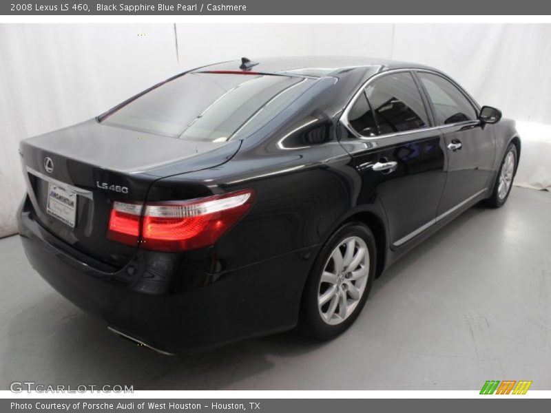 Black Sapphire Blue Pearl / Cashmere 2008 Lexus LS 460