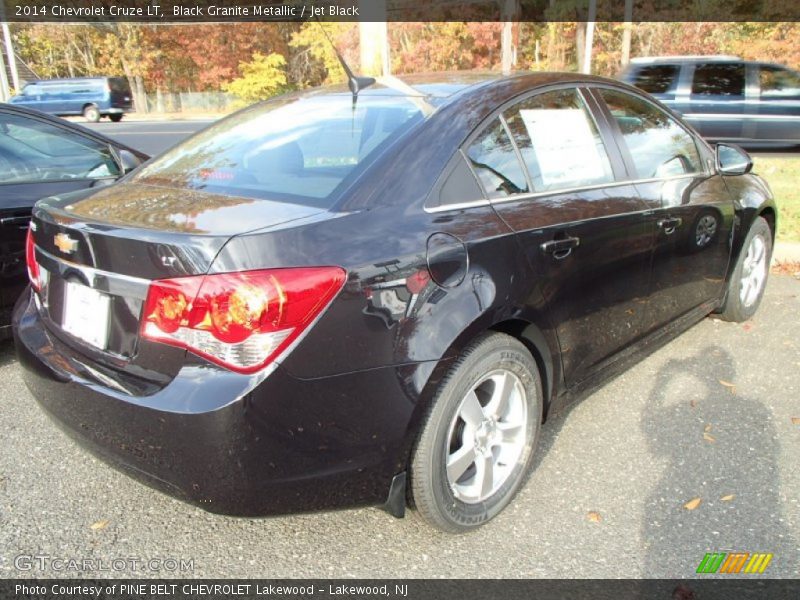 Black Granite Metallic / Jet Black 2014 Chevrolet Cruze LT
