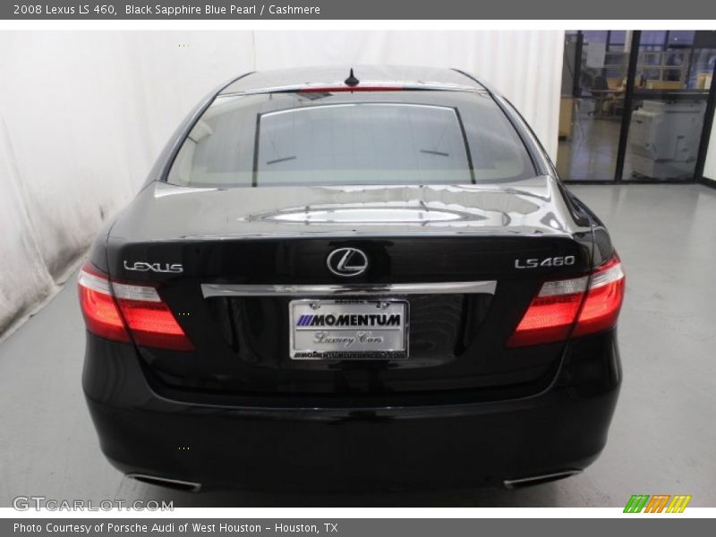 Black Sapphire Blue Pearl / Cashmere 2008 Lexus LS 460