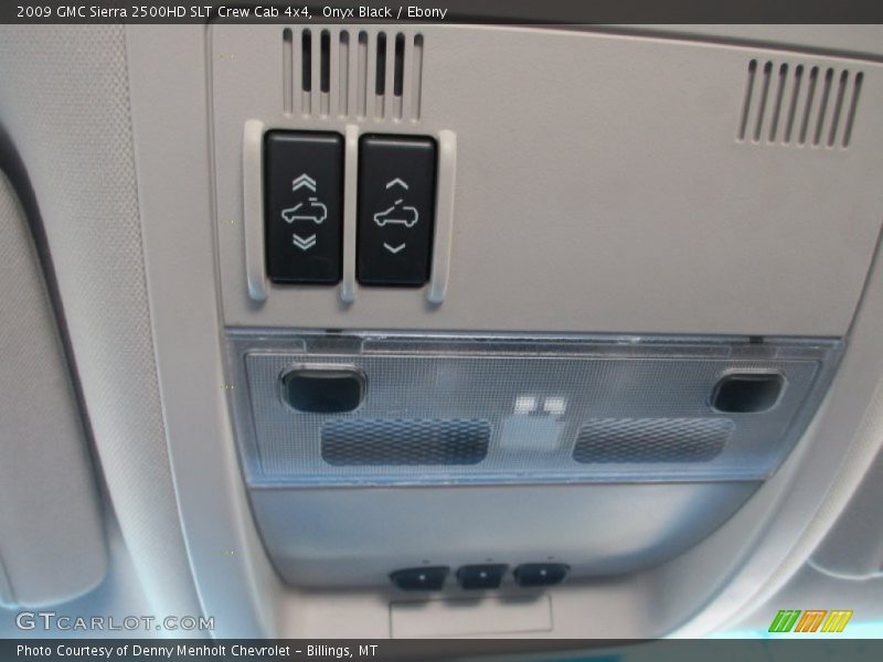 Onyx Black / Ebony 2009 GMC Sierra 2500HD SLT Crew Cab 4x4