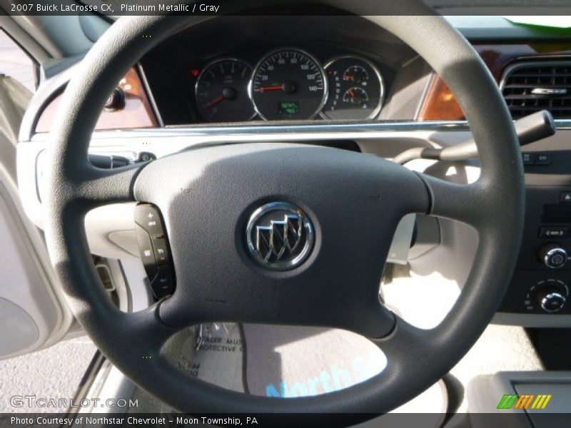 Platinum Metallic / Gray 2007 Buick LaCrosse CX