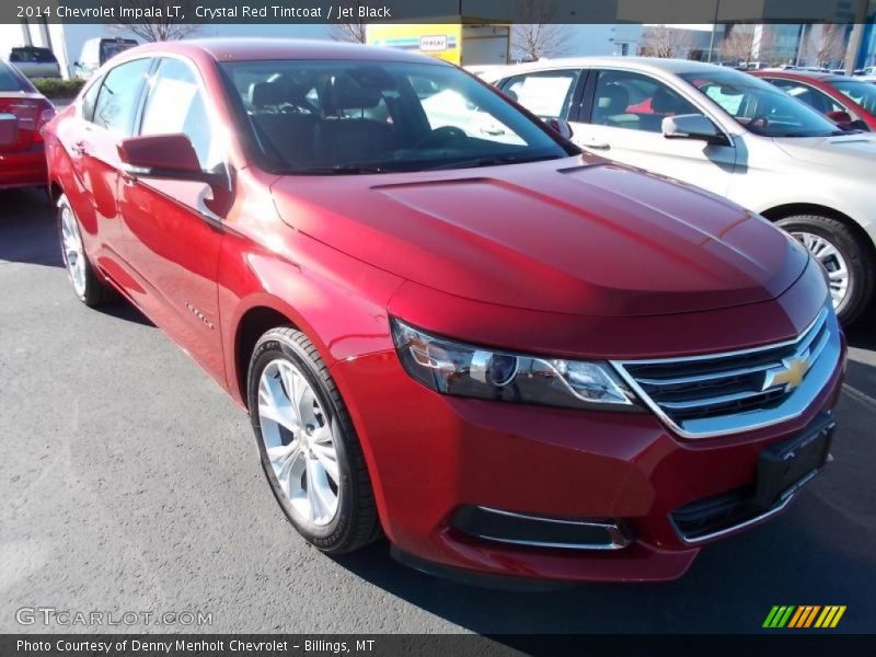 Crystal Red Tintcoat / Jet Black 2014 Chevrolet Impala LT