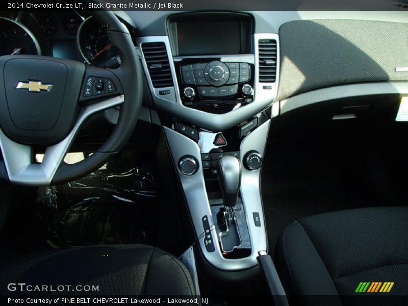 Black Granite Metallic / Jet Black 2014 Chevrolet Cruze LT