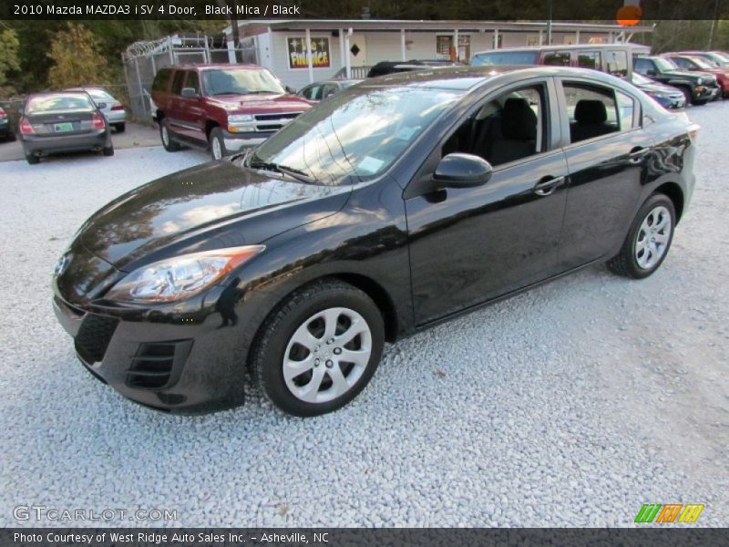 Black Mica / Black 2010 Mazda MAZDA3 i SV 4 Door
