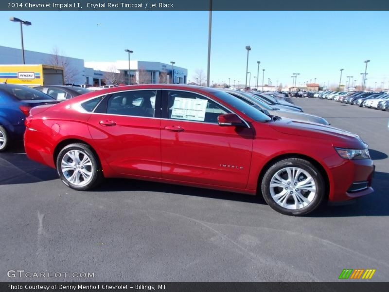 Crystal Red Tintcoat / Jet Black 2014 Chevrolet Impala LT