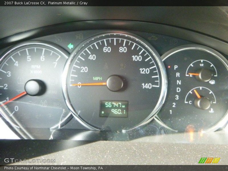 Platinum Metallic / Gray 2007 Buick LaCrosse CX
