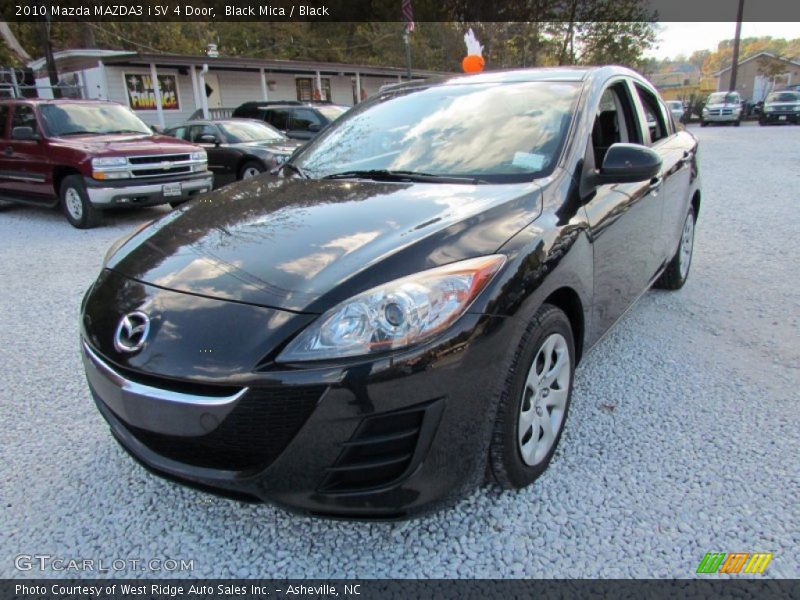 Black Mica / Black 2010 Mazda MAZDA3 i SV 4 Door