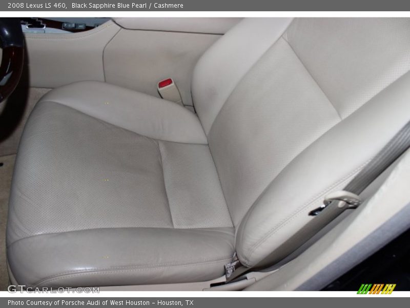 Black Sapphire Blue Pearl / Cashmere 2008 Lexus LS 460