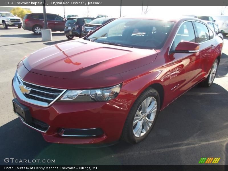 Crystal Red Tintcoat / Jet Black 2014 Chevrolet Impala LT
