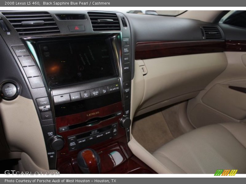 Black Sapphire Blue Pearl / Cashmere 2008 Lexus LS 460