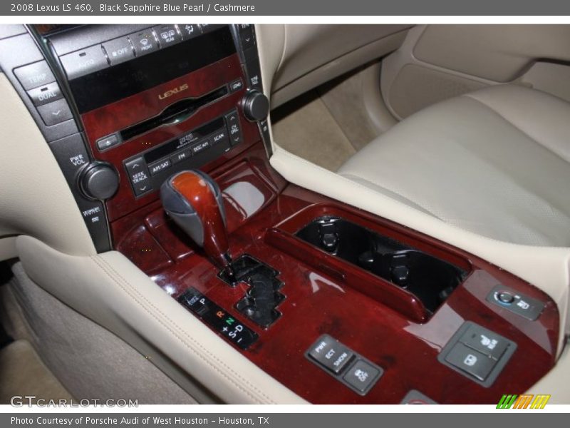 Black Sapphire Blue Pearl / Cashmere 2008 Lexus LS 460