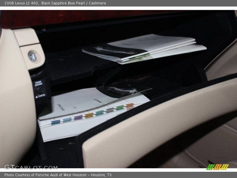 Black Sapphire Blue Pearl / Cashmere 2008 Lexus LS 460