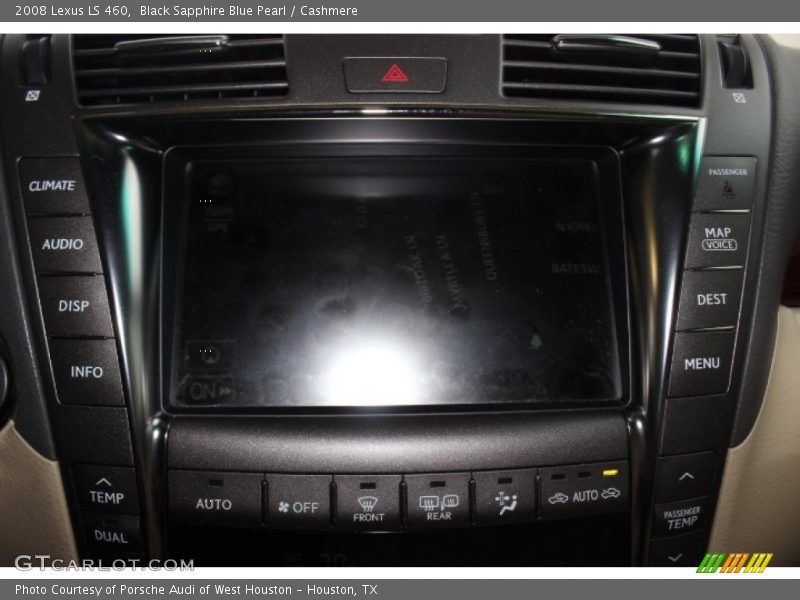 Black Sapphire Blue Pearl / Cashmere 2008 Lexus LS 460