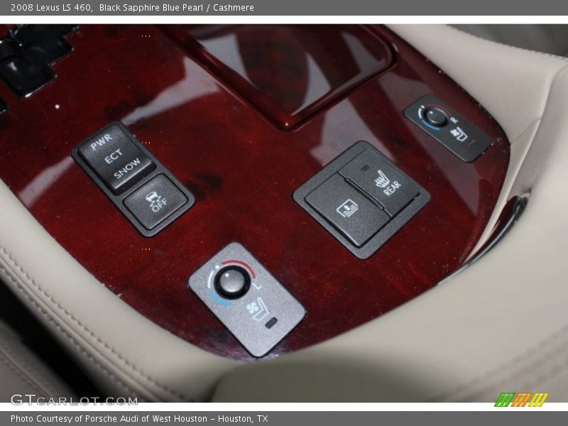 Black Sapphire Blue Pearl / Cashmere 2008 Lexus LS 460