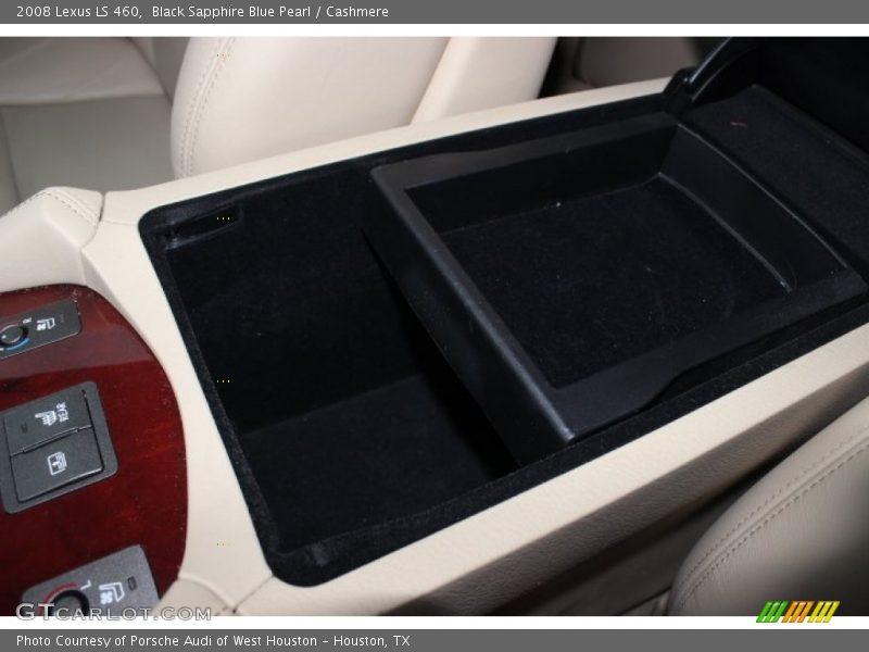 Black Sapphire Blue Pearl / Cashmere 2008 Lexus LS 460