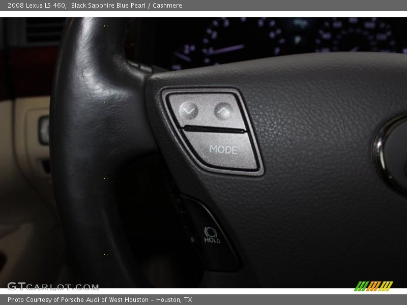 Black Sapphire Blue Pearl / Cashmere 2008 Lexus LS 460
