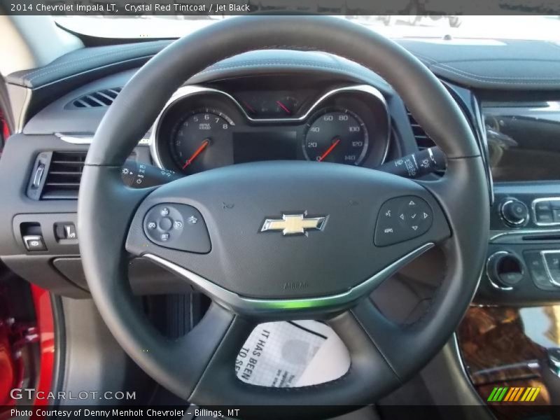 Crystal Red Tintcoat / Jet Black 2014 Chevrolet Impala LT