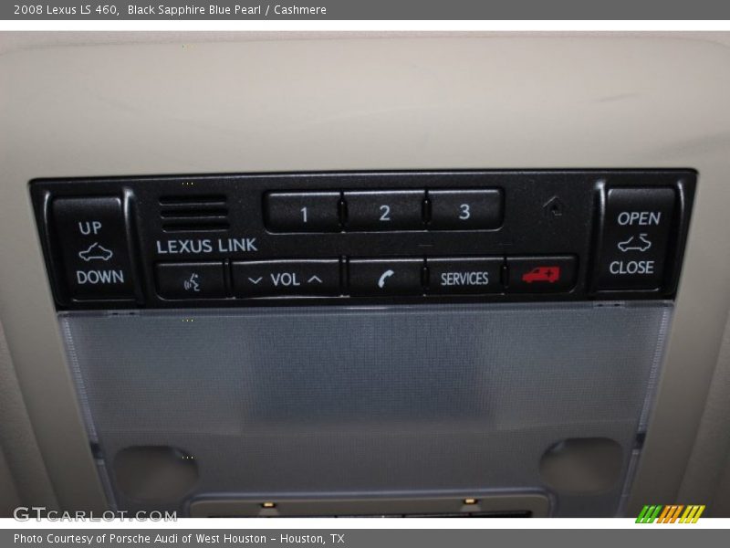 Black Sapphire Blue Pearl / Cashmere 2008 Lexus LS 460