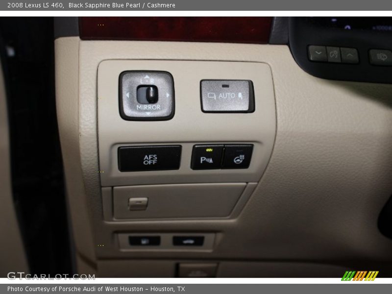 Black Sapphire Blue Pearl / Cashmere 2008 Lexus LS 460