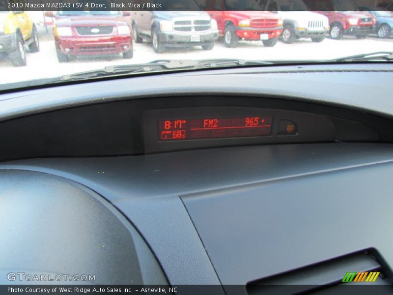 Black Mica / Black 2010 Mazda MAZDA3 i SV 4 Door