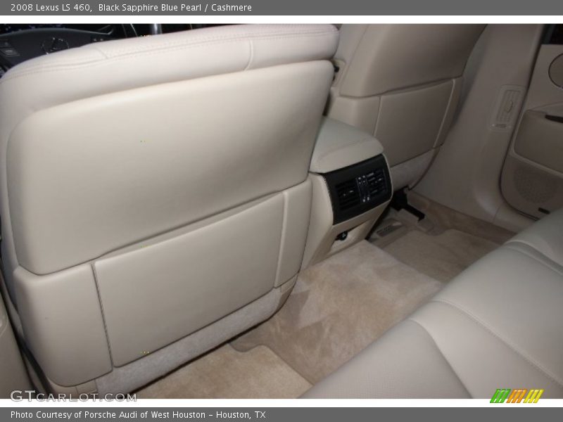 Black Sapphire Blue Pearl / Cashmere 2008 Lexus LS 460