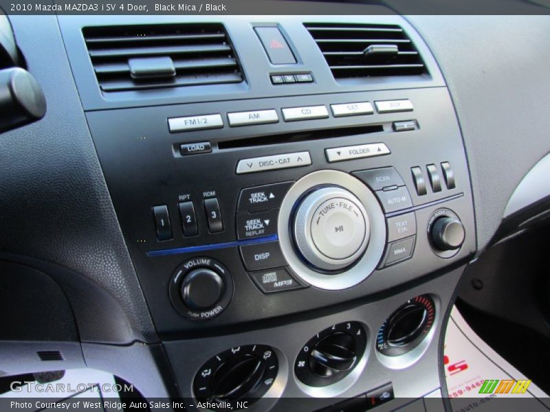Black Mica / Black 2010 Mazda MAZDA3 i SV 4 Door