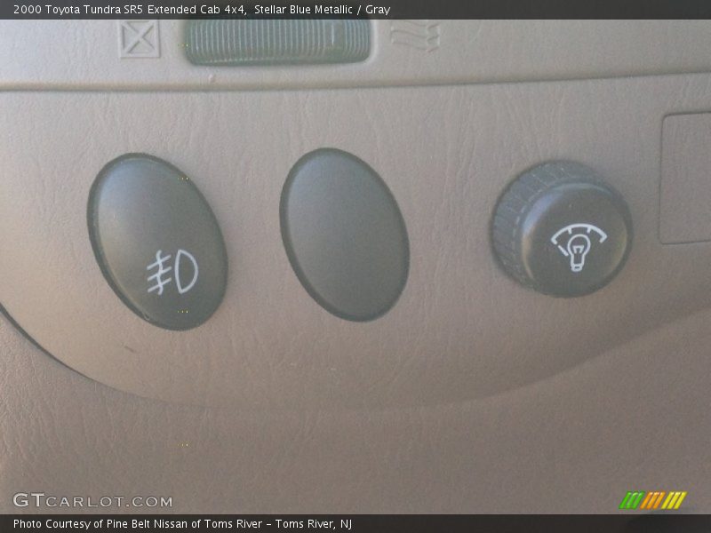 Stellar Blue Metallic / Gray 2000 Toyota Tundra SR5 Extended Cab 4x4