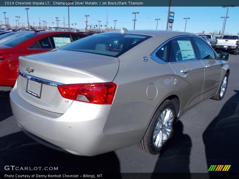 Champagne Silver Metallic / Jet Black/Dark Titanium 2014 Chevrolet Impala LT