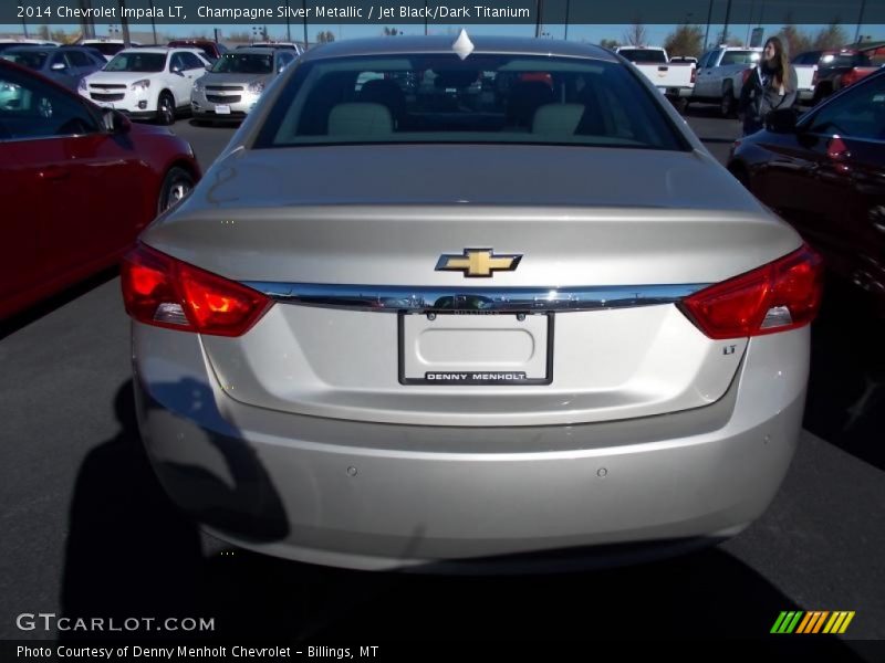 Champagne Silver Metallic / Jet Black/Dark Titanium 2014 Chevrolet Impala LT
