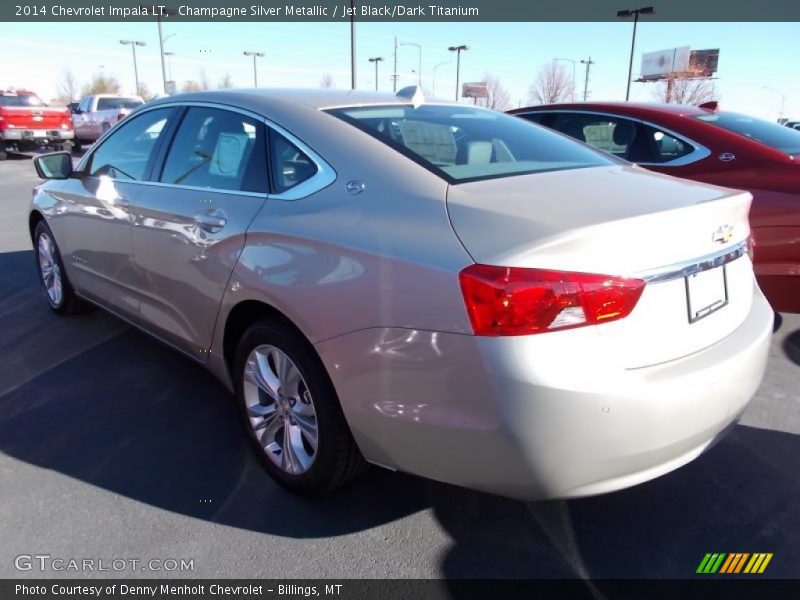 Champagne Silver Metallic / Jet Black/Dark Titanium 2014 Chevrolet Impala LT