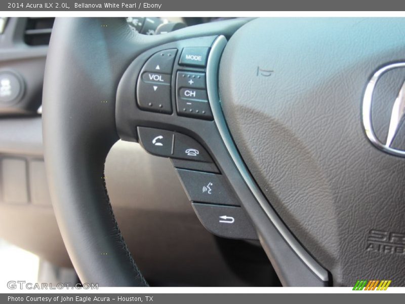 Bellanova White Pearl / Ebony 2014 Acura ILX 2.0L