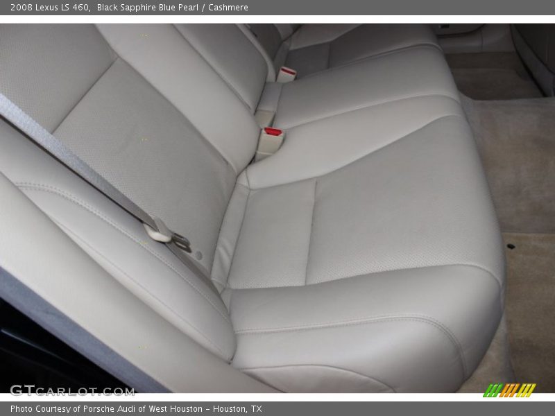 Black Sapphire Blue Pearl / Cashmere 2008 Lexus LS 460