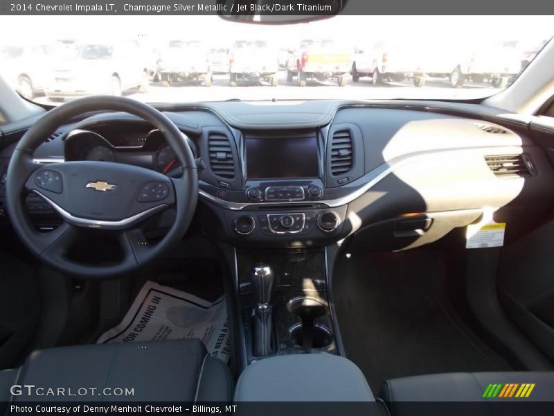 Champagne Silver Metallic / Jet Black/Dark Titanium 2014 Chevrolet Impala LT
