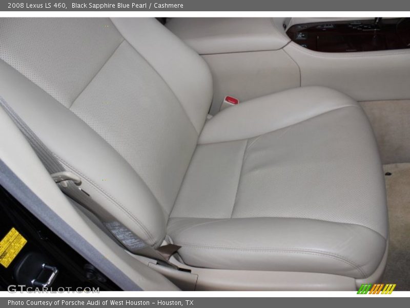 Black Sapphire Blue Pearl / Cashmere 2008 Lexus LS 460