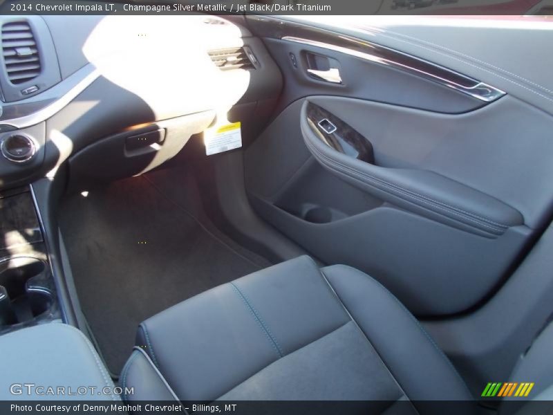 Champagne Silver Metallic / Jet Black/Dark Titanium 2014 Chevrolet Impala LT