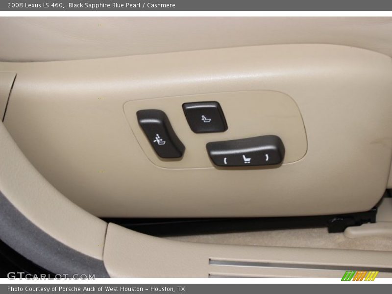 Black Sapphire Blue Pearl / Cashmere 2008 Lexus LS 460