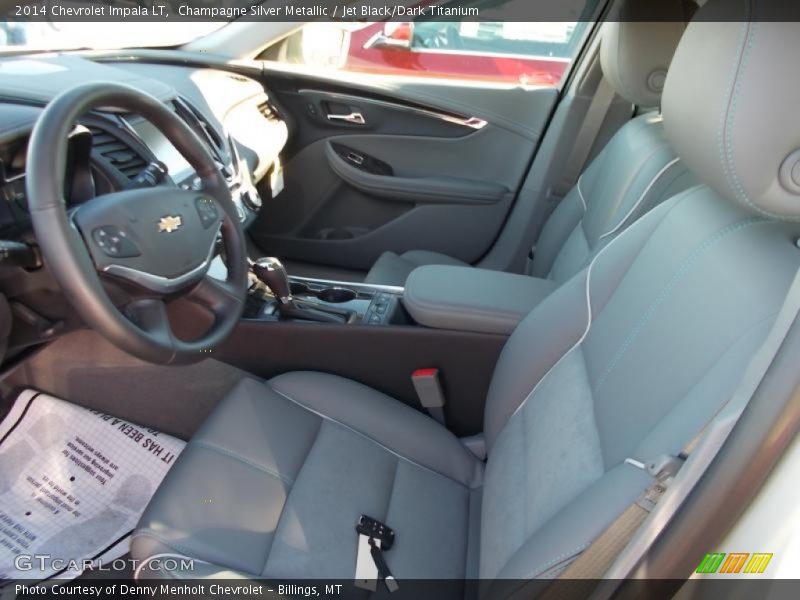 Champagne Silver Metallic / Jet Black/Dark Titanium 2014 Chevrolet Impala LT
