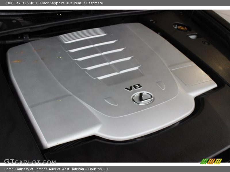 Black Sapphire Blue Pearl / Cashmere 2008 Lexus LS 460