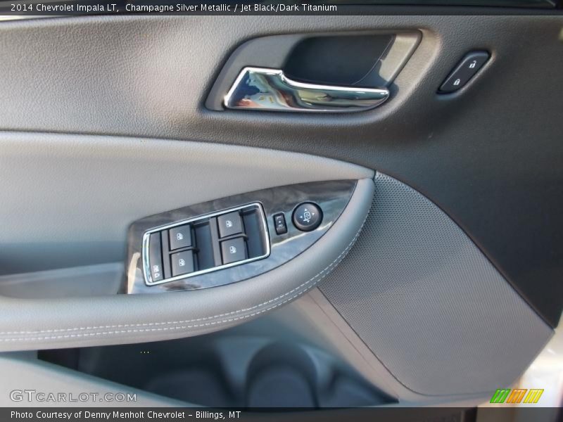 Champagne Silver Metallic / Jet Black/Dark Titanium 2014 Chevrolet Impala LT