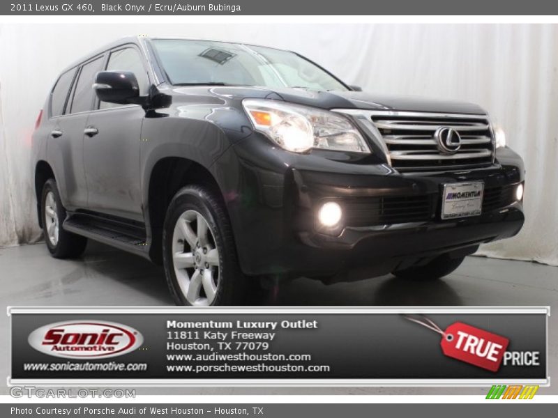 Black Onyx / Ecru/Auburn Bubinga 2011 Lexus GX 460