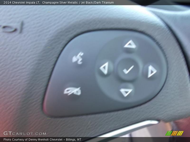 Champagne Silver Metallic / Jet Black/Dark Titanium 2014 Chevrolet Impala LT