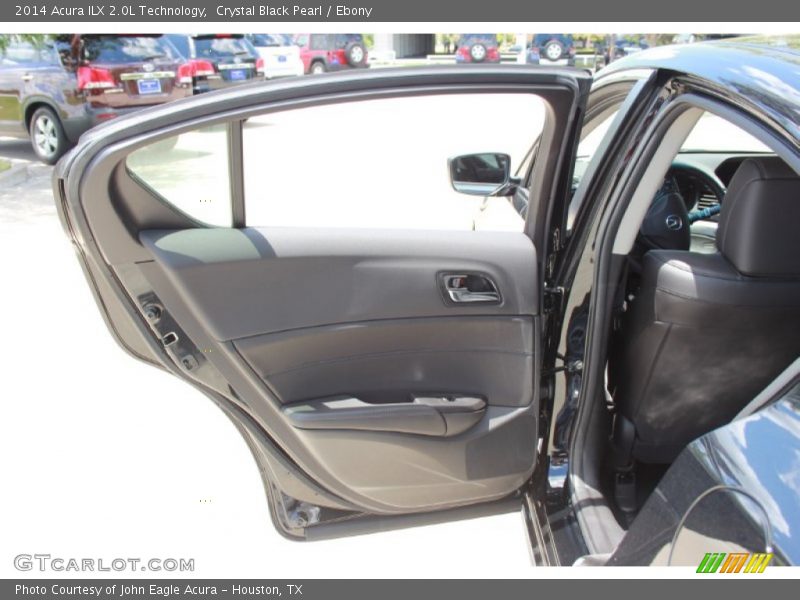 Crystal Black Pearl / Ebony 2014 Acura ILX 2.0L Technology