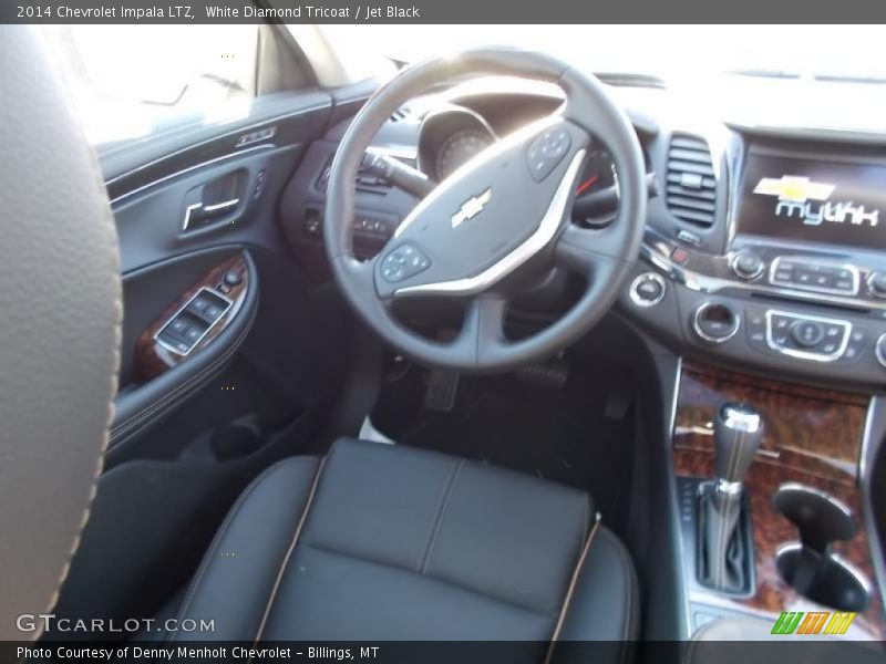 White Diamond Tricoat / Jet Black 2014 Chevrolet Impala LTZ