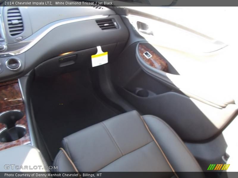 White Diamond Tricoat / Jet Black 2014 Chevrolet Impala LTZ